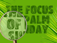 The Focus of Palm Sunday